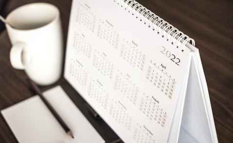 2022 business insurance calendar